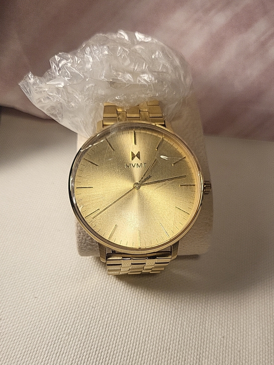 MVMT Other - MVMT Gold Tone Minimalist Men's Bracelet Watch. Not Orig Pack. # MVW01